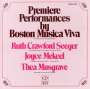 : Boston Musica Viva, CD