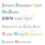 Johann Sebastian Bach: Cellosuiten BWV 1007-1012 arr.für Cembalo, CD,CD