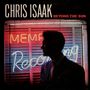 "CHRIS ISAAK, BEYOND THE SUN" in großen Buchstaben. Silhouette vor Neonlichtern mit "Memphis Recording".