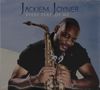 "JACKIEM JOYNER EVERY PART OF ME". Ein Mann lächelt und hält ein Saxophon vor blauem Hintergrund., CD