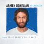 "ARMEN DONELIAN STARGAZER. Featuring EDDIE GOMEZ / BILLY HART." Ein Mann mit Bart vor blauem Hintergrund.
