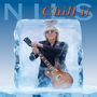 "Chill it" steht in orange. Ein Mann mit Sonnenbrille und Gitarre ist in einem Eisblock eingefroren, dahinter "NILS" in Blau., CD