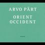 Arvo Pärt (geb. 1935): Orient & Occident für Streichorchester, CD