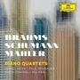 Brahms, Schumann, Mahler - Piano Quartets, CD