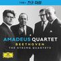 Ludwig van Beethoven: Streichquartette Nr.1-16 (mit Blu-ray Audio), CD,CD,CD,CD,CD,CD,CD,BRA