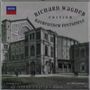 "RICHARD WAGNER EDITION BAYREUTHER FESTSPIELE." Historische Zeichnung eines Theaters mit "Decca" Logo oben links., 25 CDs