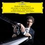 "Rafał Blechacz PIANO CONCERTOS, Mozart No. 24, Beethoven No. 3, Dresdner Philharmonie, Kent Nagano". Pianist an einem Flügel., CD
