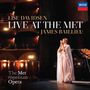 "Lise Davidsen, Live at the Met. James Baillieu. The Metropolitan Opera. Sängerin auf Bühne, Klavier im Hintergrund.", CD