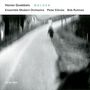 "Heiner Goebbels WALDEN Ensemble Modern Orchestra Peter Eötvös Bob Rutman". Unscharfes Bild einer Person auf einem Weg., CD