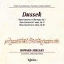 Johann Ludwig Dussek (1760-1812): Klavierkonzerte op. 3, 14, 49, CD