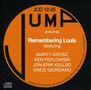 Marty Grosz (geb. 1930): Remembering Louis, CD