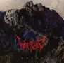 Roter Text: „Wretched“. Darunter in Weiß „Decay“. Dunkle Felsen dominieren als Hintergrund., CD