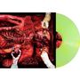 "Manual Manic Procedures" steht unten. Illustration einer Operation mit blutigen Details. Links ein grünlicher Vinyl., LP