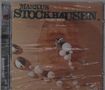 CD-Cover: Text "Markus Stockhausen. Possible Worlds" über einem Holzuntergrund mit weißen Kugeln., CD