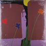 Cover mit dem Text "SLOW PULP" und "YARD". Es zeigt bunte Blumen vor einem abstrakten Gesicht., LP