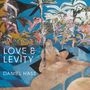 LOVE & LEVITY, DANIEL HASS. Illustration mit tropischen Pflanzen und einer sitzenden Person im Vordergrund., CD