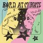 Text: "BORN AT MIDNITE", "EVERY SINGLE TIME". Zwei gezeichnete Figuren im Profil auf pastellfarbenem Hintergrund., LP