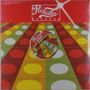 "Prelude Records" oben, "Jocelyn Brown" auf einer Schallplatte in der Mitte. Bunter Disco-Hintergrund in Rot, Gelb, Grün., Single 12"