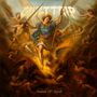 Text: "GUILTTRIP" und "Armour Of Angels". Engel kämpfen gegen geflügelte Figuren in flammend-dramatischer Szene., CD