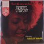 "I love the way you love", "BETTY WRIGHT", "Including CLEAN UP WOMAN". Rotes und schwarzes Cover, Gesichtsporträt., LP