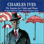 Charles Ives (1874-1954): Sonaten für Violine & Klavier Nr.1-4, 2 CDs