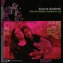 anna & elizabeth, the invisible comes to us; zwei Personen in einer rosa-gefilterten Foto-Collage mit Mustern., CD