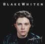 Text: "BLAKE WHITEN" oben, "Something to Say" unten. Ein junger Mann mit lockigem Haar und Lederjacke schaut direkt., CD