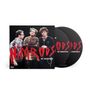 Text: "NIMRODS", "THE SOUNDTRACK", "a GREEN DAY comedy". Drei Personen mit lässiger Kleidung, zwei CDs im Hintergrund., 2 CDs