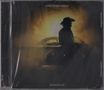 Text: "OWN WORST ENEMY" und "GAVIN ADCOCK". Silhouette einer Person mit Hut lehnt an einem Auto im Nebel., CD