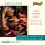 Jean Marie Leclair (1697-1764): Violinkonzerte op.7 Nr.2 & 5;op.10 Nr.1 & 5, CD