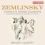 Alexander von Zemlinsky (1871-1942): Sämtliche Streichquartette, 2 CDs