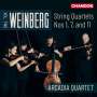 Mieczyslaw Weinberg (1919-1996): Streichquartette Vol.2 (Arcadia Quartet), CD