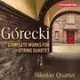 Henryk Mikolaj Gorecki: Sämtliche Werke für Streichquartett, 2 CDs