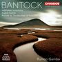 "BANTOCK", "Hebridean Symphony" und "Rumon Gamba". Landschaft mit Fluss und Hügel im Hintergrund., Super Audio CD