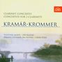 Franz Krommer (1759-1831): Konzerte f.2 Klarinetten op.35 & op.91, CD