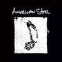 Text: "American Steel". Ein weißer, stilisierter Schraubenschlüssel auf schwarzem Hintergrund., CD