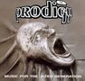 "Prodigy", "Music for the Jilted Generation". Skulptur eines schreienden Kopfes mit verzerrtem Gesichtsausdruck.