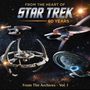 „FROM THE HEART OF STAR TREK - 60 YEARS - From The Archives – Vol. 1“. Verschiedene Raumschiffe im Weltraum., 5 LPs