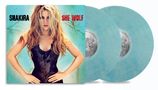 Shakira: She Wolf (Sea Glass & Turquoise Swirl Vinyl), 2 LPs