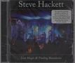 "Steve Hackett" und "Live Magic At Trading Boundaries" steht auf einem Musikalbum-Cover mit einer Bühnenaufnahme., CD