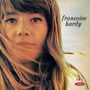 Texte: „françoise hardy.“ Eine junge Frau mit langen Haaren blickt direkt nach vorn., CD
