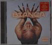 BIANCA. Eine Frau mit hochgereckten Händen und langen, dunklen Nägeln, roter Lidschatten. Parental Advisory-Label., CD