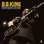 "B.B. King Broadcasting the Blues: Live from Germany and Sweden", Musiker spielt E-Gitarre, stilvolles Schwarz-Weiß., 2 CDs