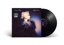 „Maggie Rose“, „Half Moon“; Frau im Profil mit Hochsteckfrisur auf Vinyl-Plattenhülle. Vinyl sichtbar., LP