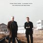 "THINK ONCE MORE - A JOURNEY WITH THE MONTGOLFIER BROTHERS", zwei Männer stehen auf Eisenbahngleisen., CD