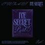 IVE The 4th EP, IVE SECRET, Psst! Illustration in lila und blau., CD