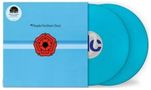 "People Northern Soul" steht auf einem blauen Albumcover mit einer roten Rose in der Mitte. Drei blaue Schallplatten sind sichtbar.
