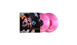 Text: "SWV" und "It's About Time". Cover mit drei Personen auf einer Baustelle, daneben zwei pinke Schallplatten., 2 LPs
