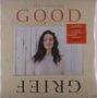 Text: "Sara Bareilles, Good, Grief." Eine Frau mit langen Haaren steht vor einer Holzwand und hat die Augen geschlossen., 2 LPs