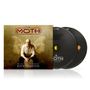 „The Moth“, „The War - Live in Groningen“, „Devin Townsend“. Ein Mann sitzt, im Hintergrund ein großes Mottenmotiv., 1 CD und 1 Blu-ray Disc